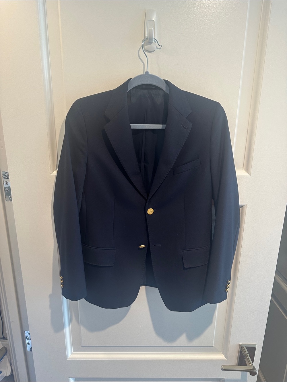 Vineyard Vines Boys Navy Gaberdine Blazer Size 16
